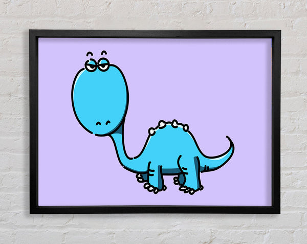 Dinosaurier nicht beeindruckt Lila 