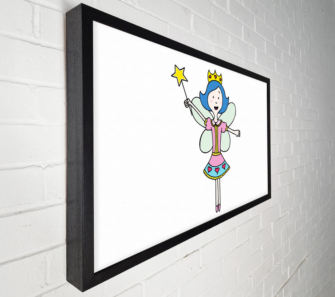  A Canvas Print of Fairy Princess White Canvas Wall Art