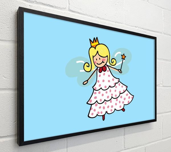 Flying Fairy Baby Blue