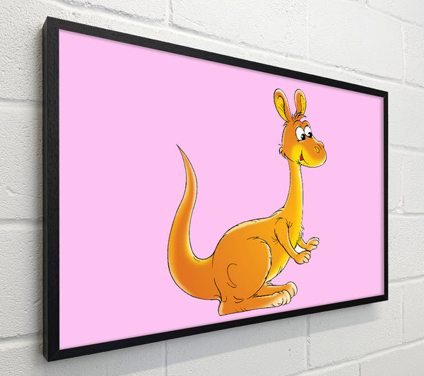 Fuzzy Kangeroo Pink