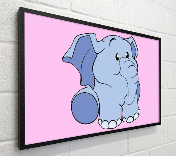 Happy Baby Elephant Pink