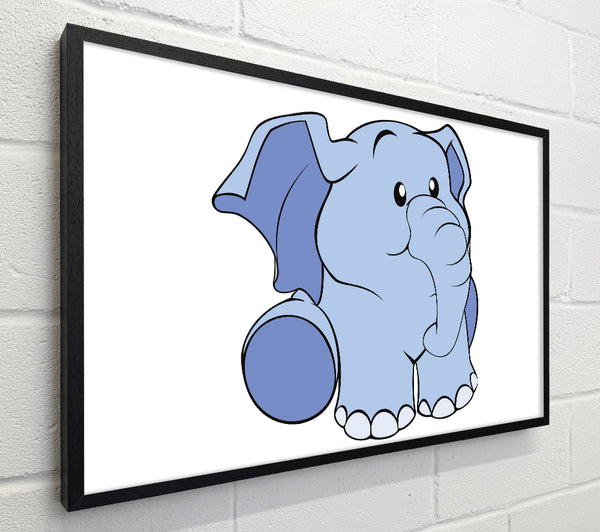 Happy Baby Elephant White