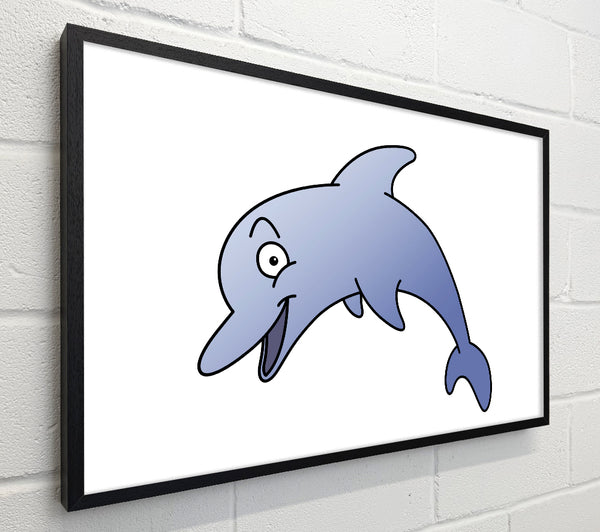 Happy Dolphin White