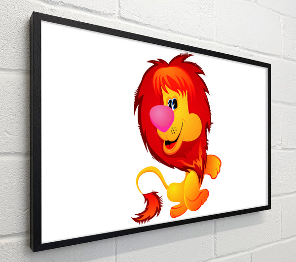 Happy Lion White