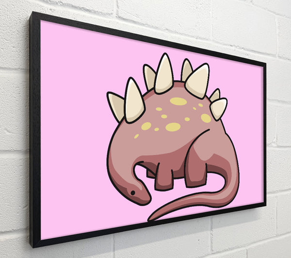 Herbivore Dinosaur Pink