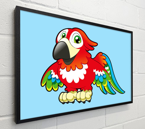 Little Parrot Baby Blue