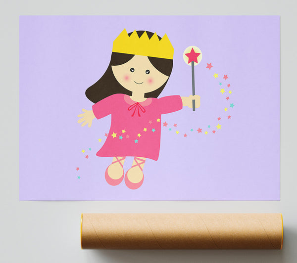Magical Princess Lilac Poster