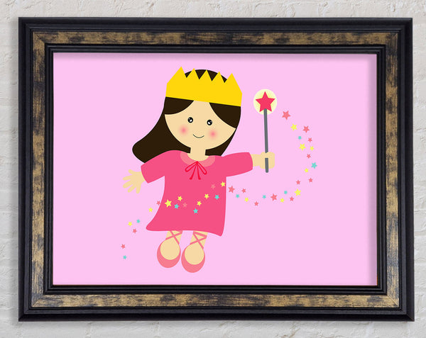 Magical Princess Pink Framed Print