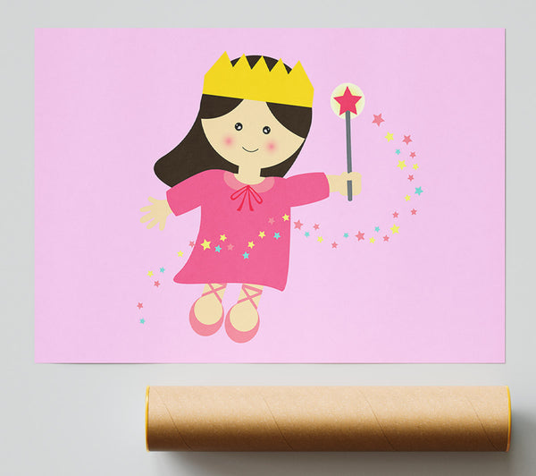 Magical Princess Pink Giclee Print