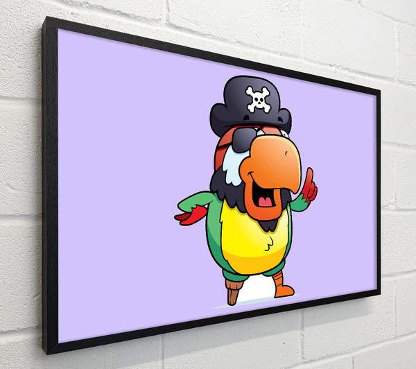 Pirate Parrot Eyepatch Lilac