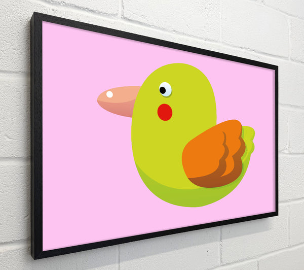 Red Spot Bird Pink