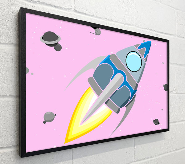 Rocket Ship Pink