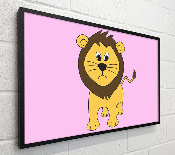 Sad Lion Pink