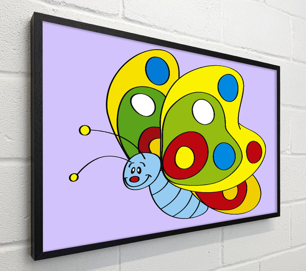 Smiling Flying Caterpilla Lilac