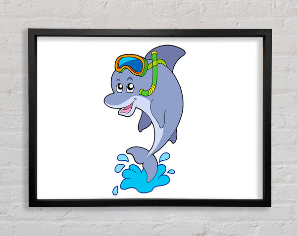 Schnorcheln Delphin Weiß