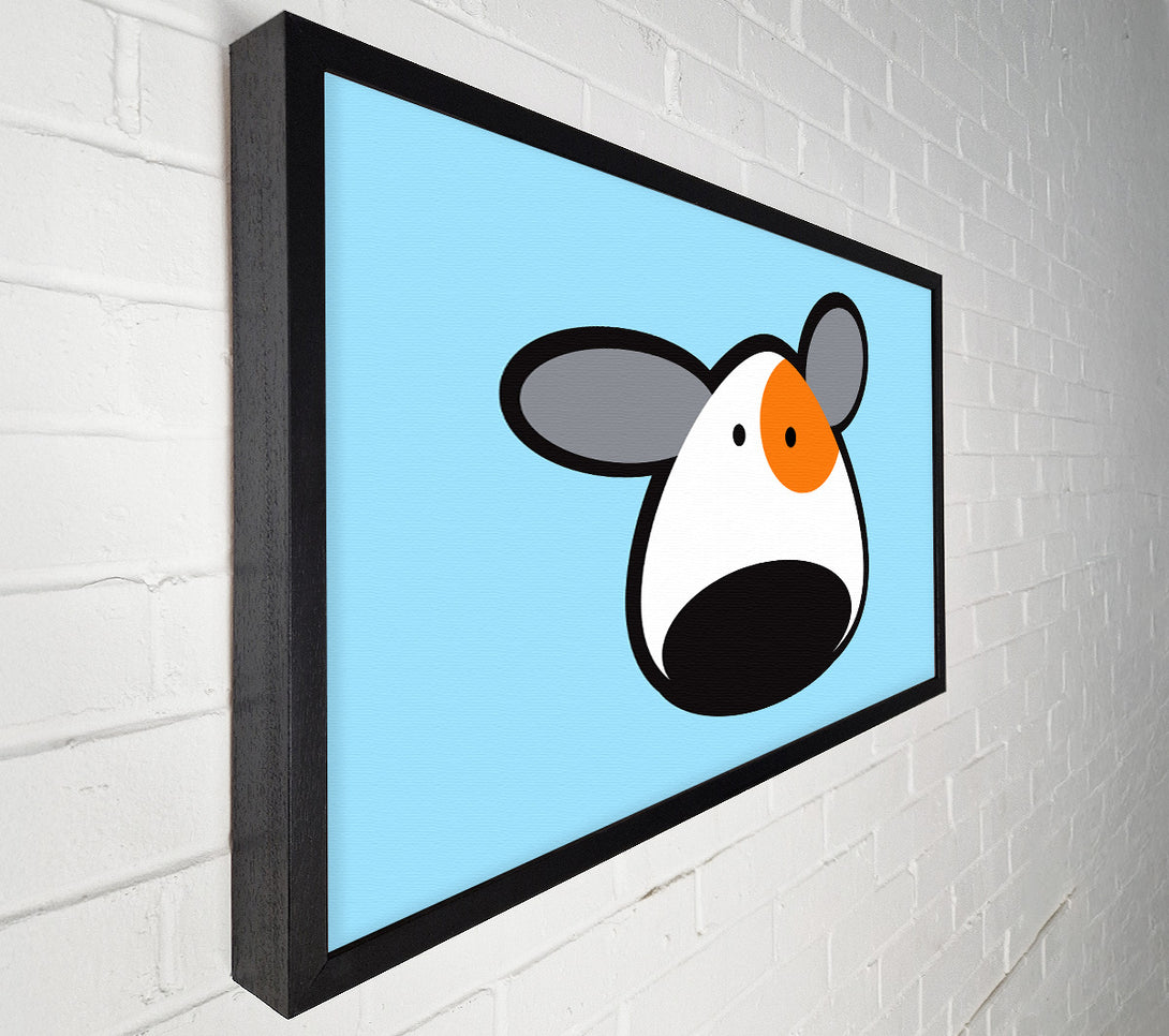  A Canvas Print of Spot The Dog Baby Blue Canvas Print