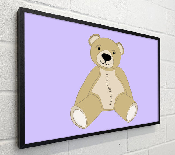 Stitched Up Teddy Lilac