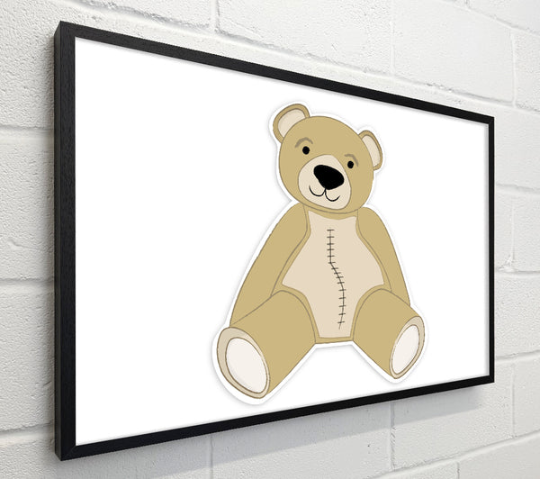 Stitched Up Teddy White