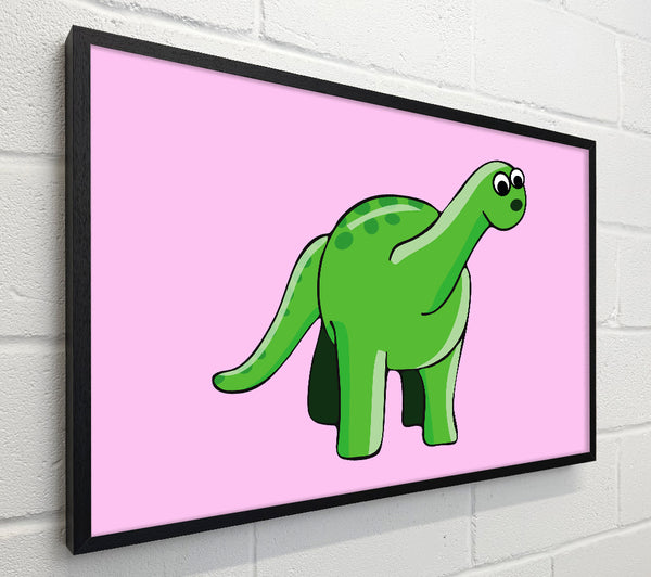 Suprised Dinosaur Pink