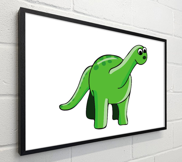 Suprised Dinosaur White