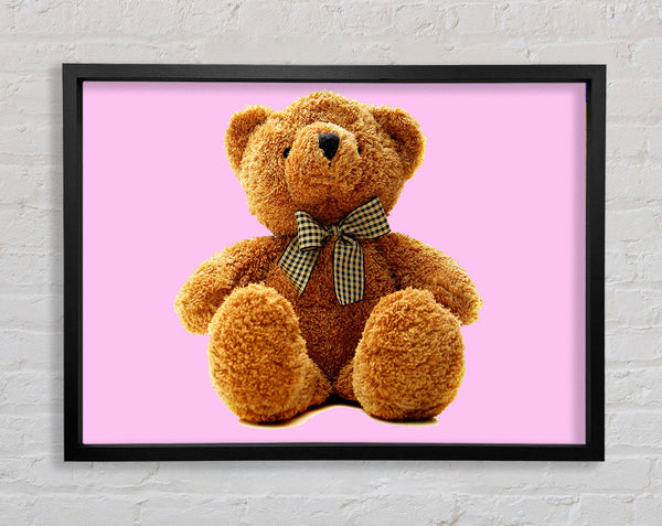 Teddybär Schleife Rosa 