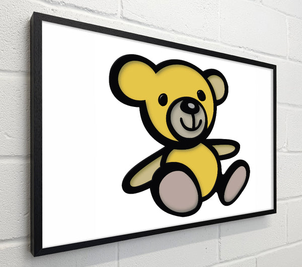 Teddy Bear Cartoon White