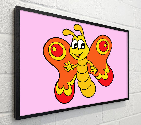 Waving Butterfly Pink