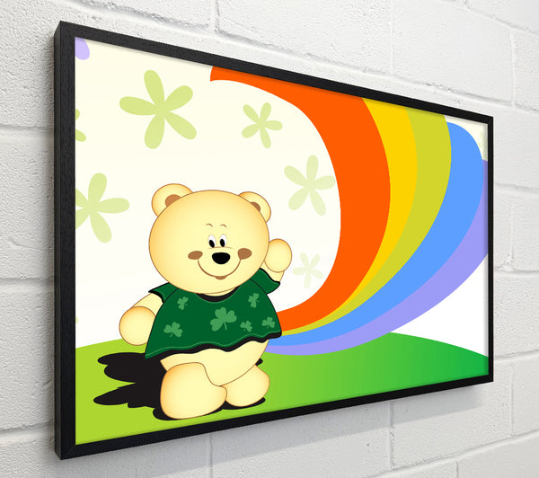 Waving Rainbow Bear Lilac
