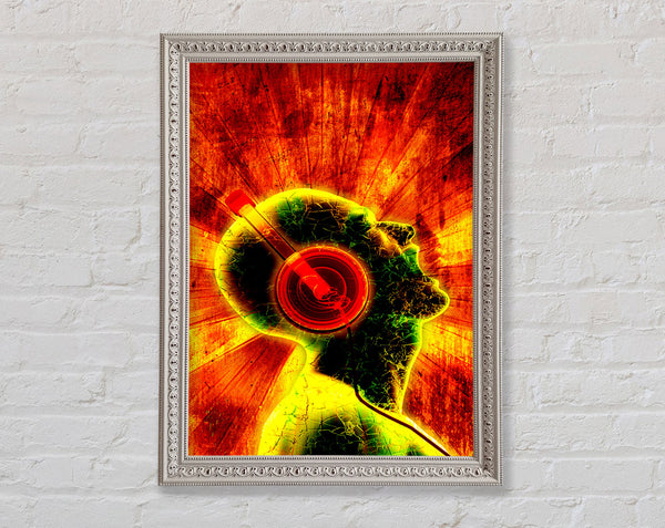 Dj Blaze Framed Print