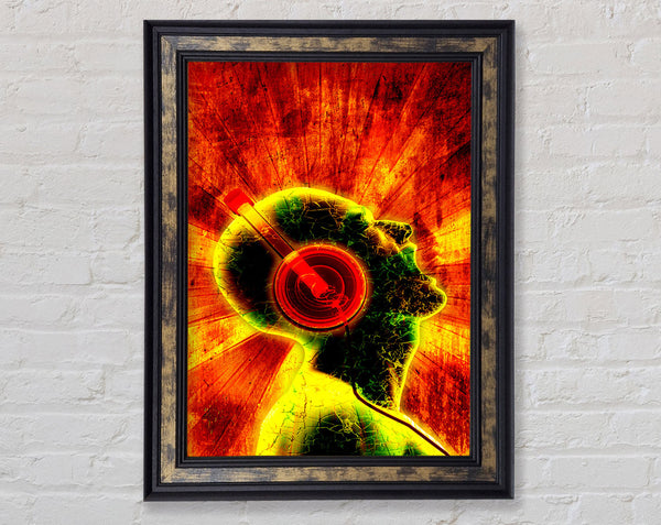 Dj Blaze Framed Print
