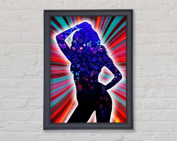 Energy Of A Woman Framed Print