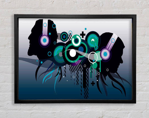 Talking Heads Framed Print