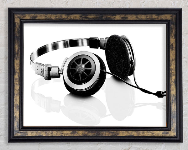 Headphones Framed Print