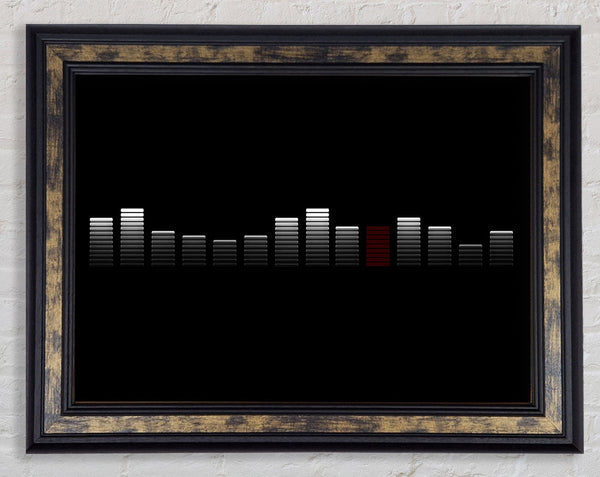 Bars Framed Print