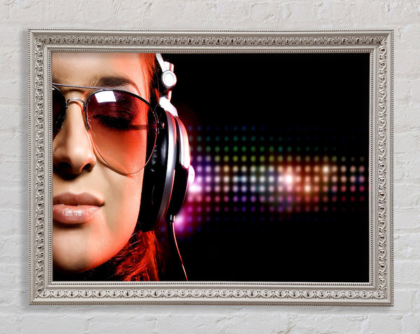 Club Music Framed Print