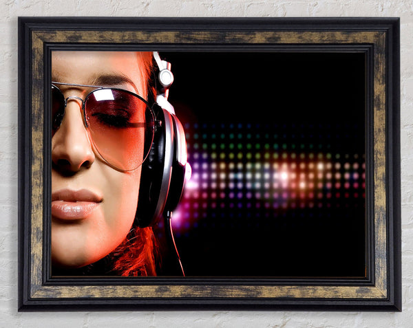 Club Music Framed Print