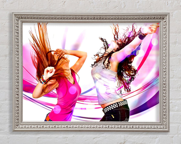 Dancing Girls Framed Print