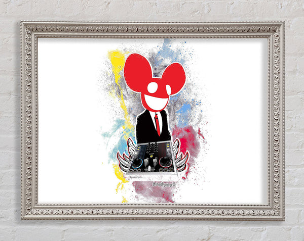 Mouse It Up Framed Print