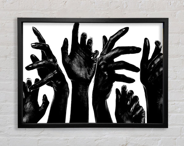 Dev In The Dark Framed Print