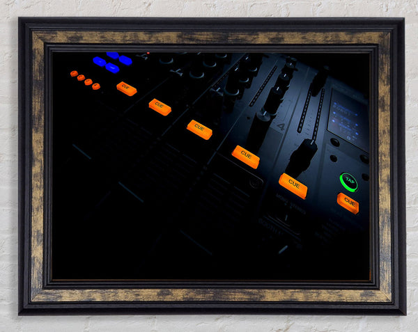 Dj Tools Framed Print