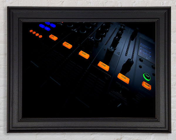 Dj Tools Framed Print
