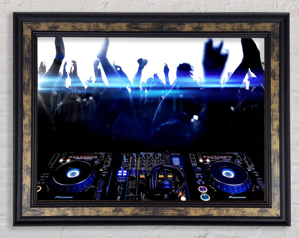 Pioneer Dj Framed Print