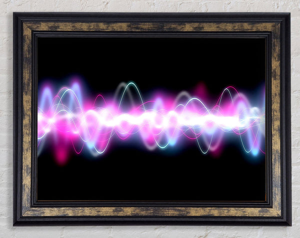 Sound Of Music Colourful Framed Print