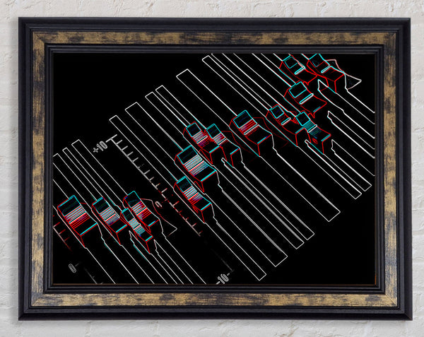 Eq Framed Print