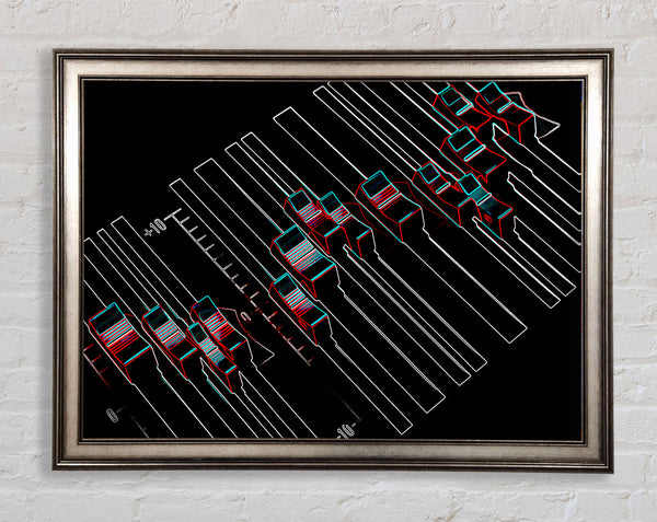 Eq Framed Print