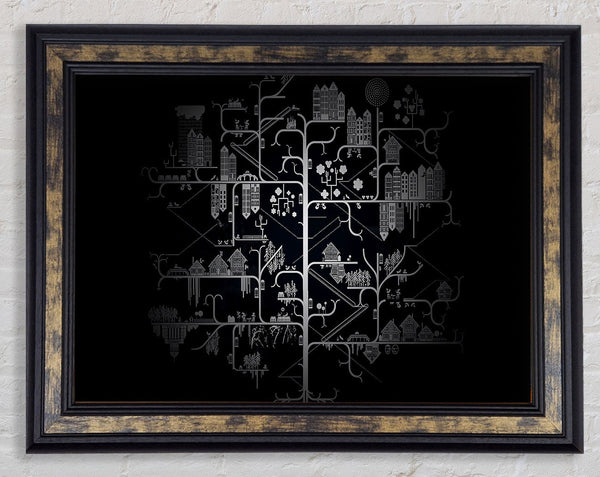 Relativity Framed Print