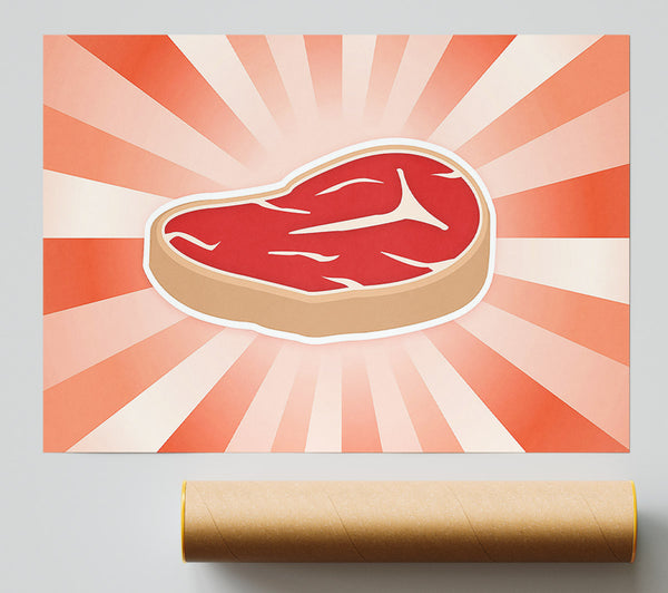 Piece Of Meat Poster