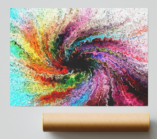 Colourful Twister Poster
