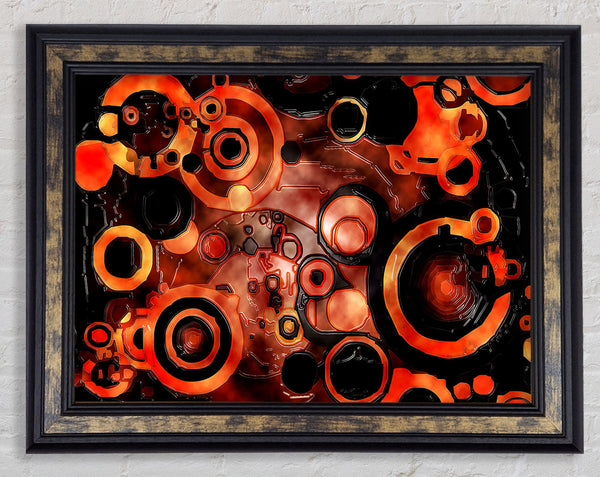Lava Framed Print