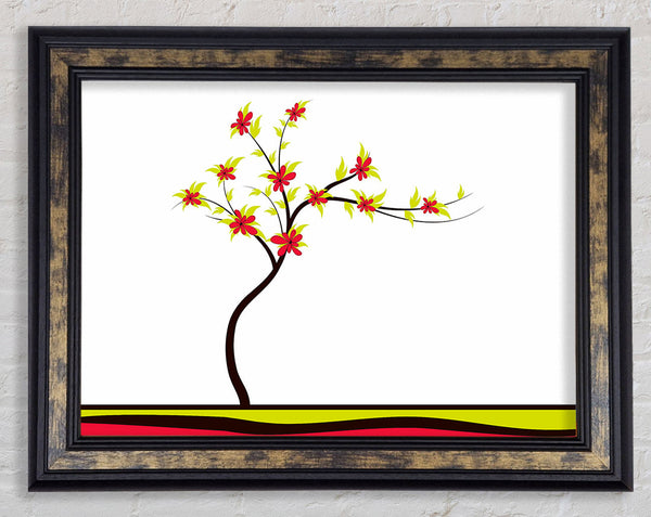 Surreal Tree Framed Print